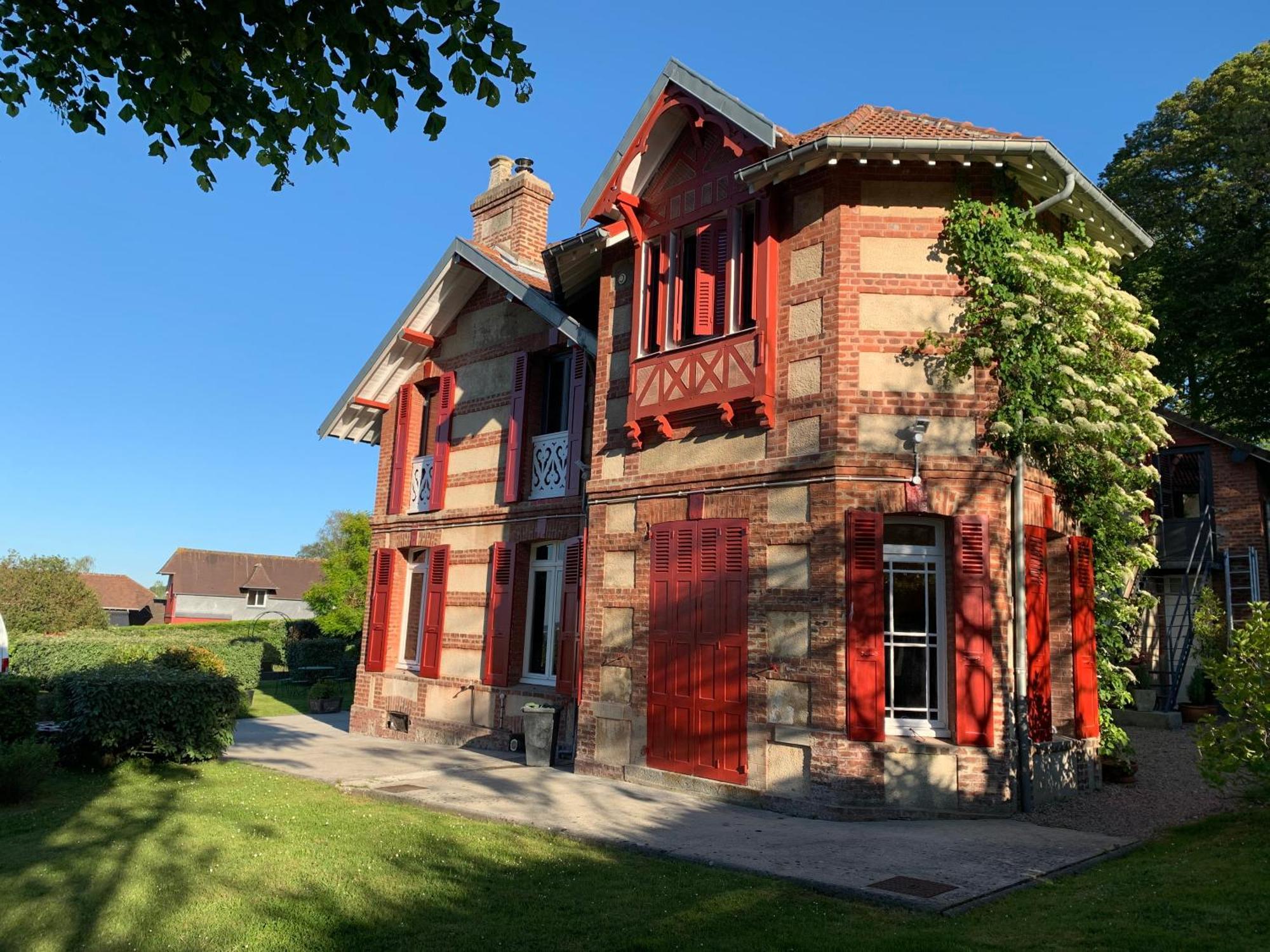 La Villa Des Rosiers Cricqueboeuf Екстер'єр фото