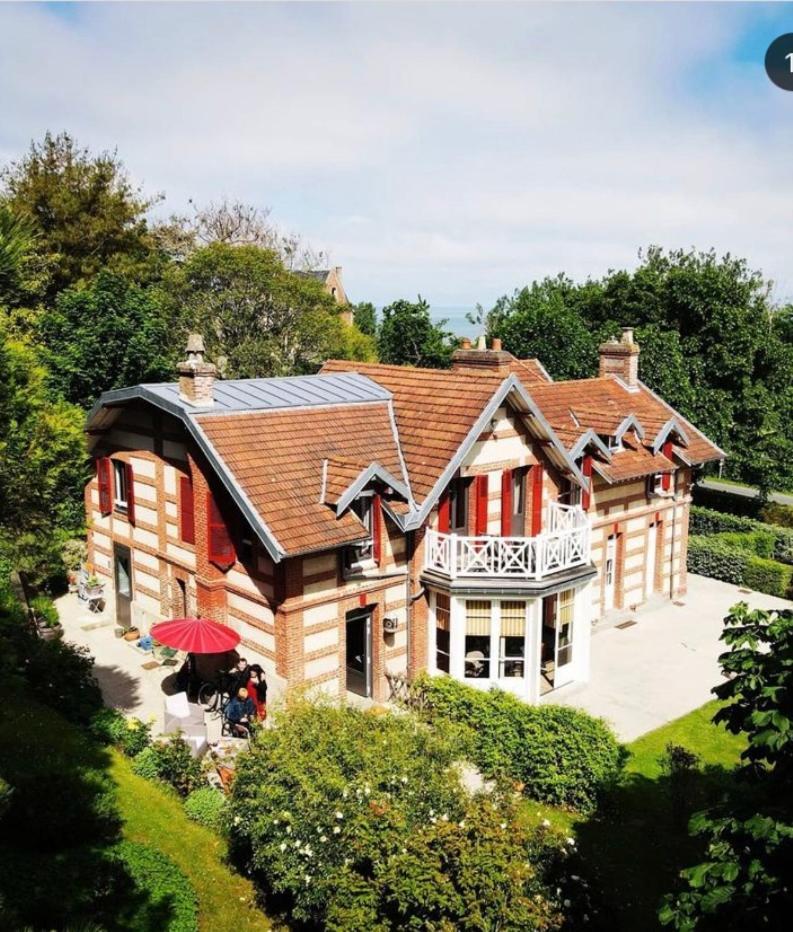 La Villa Des Rosiers Cricqueboeuf Екстер'єр фото