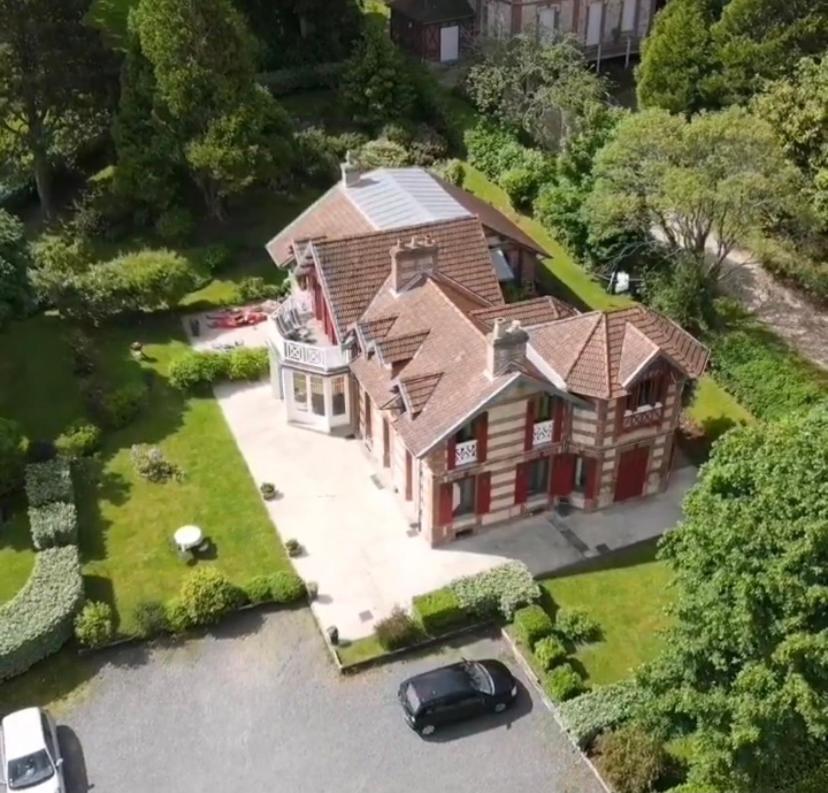 La Villa Des Rosiers Cricqueboeuf Екстер'єр фото